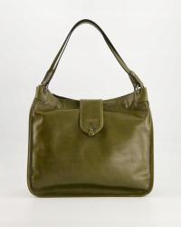 ZIELONA ELEGANCKA DAMSKA TOREBKA PREMIUM ZE SKÓRY NATURALNEJ VENEZIA