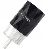 Wtyk zasilający AC męskie Viborg VE503S 90 mm