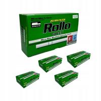 Gilzy Rollo Micro Slim Menthol 5 x 200 szt 5,5 mm GREEN