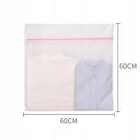 Classic Laundry Bag Pink Zipper Fine Mesh Washing Bags Household Dirty