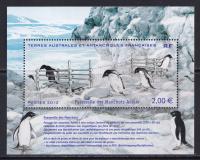 TAAF ** Mi bl. 32 pingwiny