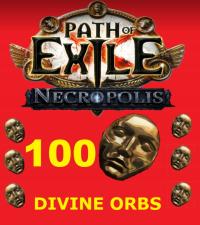 PATH OF EXILE POE NECROPOLIS 100 SZTUK DIVINE ORB ORBS ORBY NOWA LIGA POE