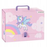 Папка с ручкой A4/95mm Unicorn STARPAK 536857