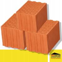 cegła ceramiczna TERMOton 25 cm kl. 15 kratówka pustak maks max klinkier