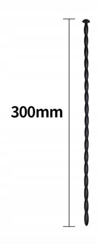 Zatyczka do penisa 6 mm silikonowa