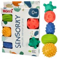 Pastelowe piłeczki sensoryczne Mom's Care 5 szt