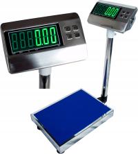 WAGA MAGAZYNOWA PRZEMYSŁOWA 150KG 30x40cm SKLEPOWA DUŻY WYŚWIETLACZ