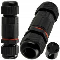 Złącze Kablowe Hermetyczne Puszka CSJ 3x2,5 8mm 16A 250V IP68 Złączka LED