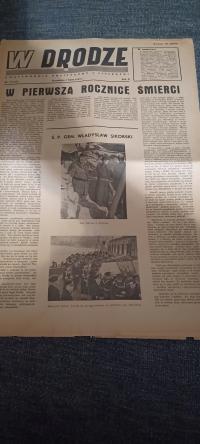 W drodze dwutygodnik polityczny i literackie Jerozolima 1 VI 44 r