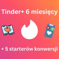 Tinder Plus Polska 6 Miesięcy jak gold + bonus