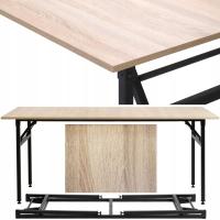 Банкетный стол складной банкетный стол 200X75X1. 8cm дуб сонома