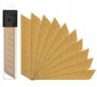 SMART365 ЛЕЗВИЕ СЛОМАННОЕ 18 ММ СТАЛЬ SK5 ОЛОВО ПОКРЫТИЕ 10 ШТ SM-56-31118