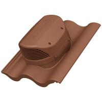 Wywietrznik połaciowy Parotec do dachówki Benders Podwójna S - Cegła 8004