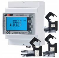 LICZNIK ENERGII SDM630MCT + przekładniki ESCT-T24 200A/5A - 3 szt.