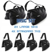 Sandbag - Zestaw Basic (2x 13kg + 4x 7kg)