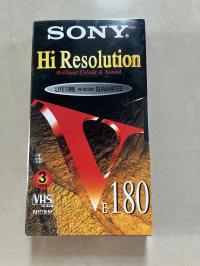 Kaseta VHS Sony Hi Resolution V