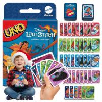 GRA KARCIANA KARTY UNO Lilo i Stitch GRY EDUKACYJNE ZABAWKI PREZENTY