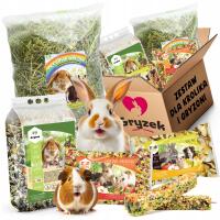 НАБОР КОРМА ЕДА СЕНО КОЛБА ВИТАМИНЫ ЯБЛОКИ ДЛЯ КРОЛИКА СВИНЬИ БЕСПЛАТНО