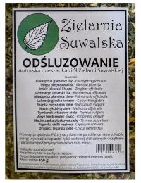 Odśluzowanie organizmu zioła 250g Zielarnia Suwalska aż 13 składników