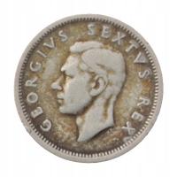 [M26328] Южная Африка 6 Пенс 1950 серебро