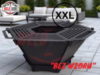 Palenisko ogrodowe, KOCIOŁEK, GARNUSZEK GRILL, FIRMY WELD-TECH BLACHA 3mm