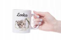 Кружка с кошкой кошка в дыре имя для подарка