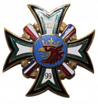 Odznaka 99 Dywizjon Artylerii Przeciwpancernej Szczecin WP III RP