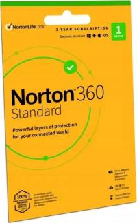 Norton 360 Standard 1 stanowisko, 12 miesięcy -dla PC, Mac, Android lub iOS