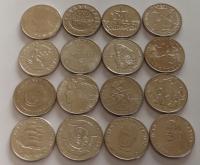 Набор из 16 монет PRL Nice States