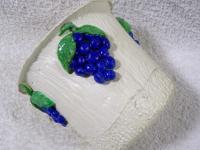 PIĘKNA CERAMICZNA OSŁONKA RĘCZNIE WYKONANA