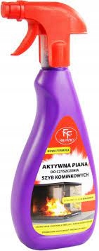 Aktywna piana do czyszczenia szyb kominkowych Fire Family 500 ml