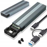 Obudowa dysku Adapter USB C 3.1 M.2 NVME NGFF SSD 10 Gb/s REALTEK RTL9210B