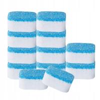 tishita 12 szt. Praktyczny środek czyszczący do pralek musujący do przodu