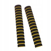 2 szt. Osłona uchwytu z pianki piankowej, uchwyt z pianki gąbkowej żółty