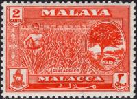 Malaya/Malacca 2 c.czysty **