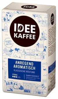 Идеи KAFFEE ANREGEND кофейный порошок 500 г классический мягкий для желудка Darboven