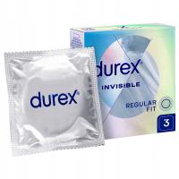 Super cienkie prezerwatywy Durex Invisible 3szt
