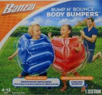 Banzai Body Bumpers Kombinezony dmuchane z amortyzacją uderzeń 2 sztuki