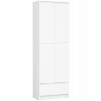 Закрытый стеллаж R60 2D 1SZ CLP PK белый