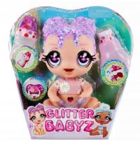MGA Glitter Babyz Doll Lavender Flower 574866