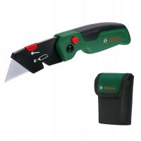 Nóż składany z pokrowcem Bosch nóż trapezowy