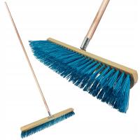 Подметальная щетка метла уличная подметальная машина нейлон 60 см с хвостовиком 150