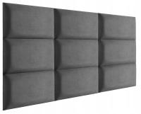 90X20 PANELE ŚCIENNE TAPICEROWANE WEZGŁOWIE WELUR KING VELVET