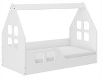 Детская кровать Безопасный низкий коттедж 140x70