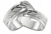 Обручальное кольцо серебро 925 гравер 5 мм OB106 бесшовные
