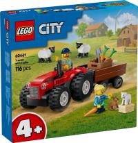 KLOCKI LEGO TRAKTOR Z PRZYCZEPĄ + ZWIERZAKI FARMING FARMA VIP SZYBKO 24H