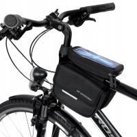 Torba rowerowa na ramę sakwa na rower wodoodporne na telefon 1,5L Wozinsky