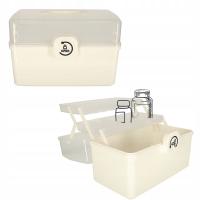 ORGANIZER NA LEKI XL ZAMYKANA APTECZKA POJEMNIK PUDEŁKO 34x23x19cm