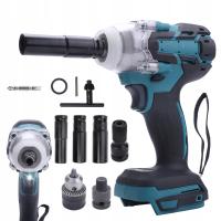 1000n. M электрический ударный гайковерт 1/2 дюйма беспроводной гаечный ключ 2 батареи