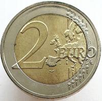 Grecja 2 euro 2015 30-lecie istnienia flagi europejskiej (Grecja) Mennicza